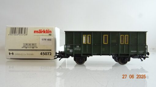 Märklin H0 45072 Werkstattwagen Augsburg 8 310 der DB in OVP PR8817
