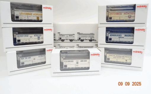 Märklin H0 45251 Bierwagen-Set 7tlg. für Gleichstrom mit Kurzkupplung OVP JL2922