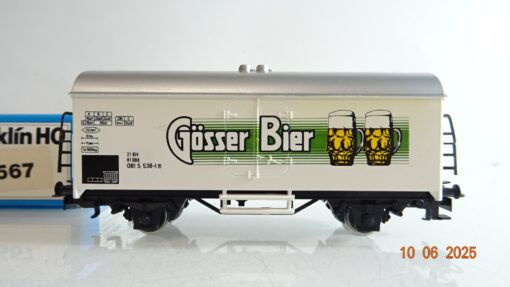 Märklin H0 4567 Kühlwagen Gösser Bier der ÖBB in OVP PR8282