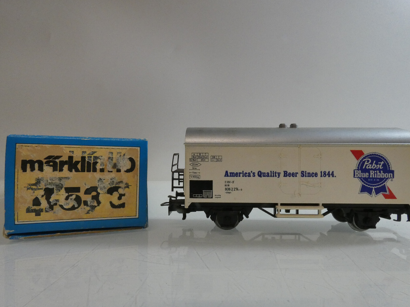 Märklin H0 4569 Kühlwagen Pabst Blue Ribbon in EVP C502