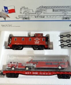 Märklin H0 4580 Wagen-Set Texas mit Feuerwehr 2 tlg. in OVP PR8442