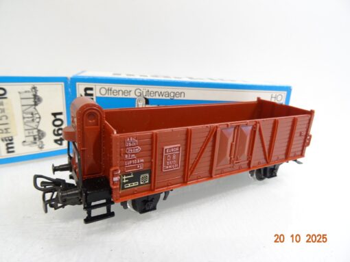 Märklin H0 4601 offener Güterwagen mit Bremserhaus der DB in OVP RR4210