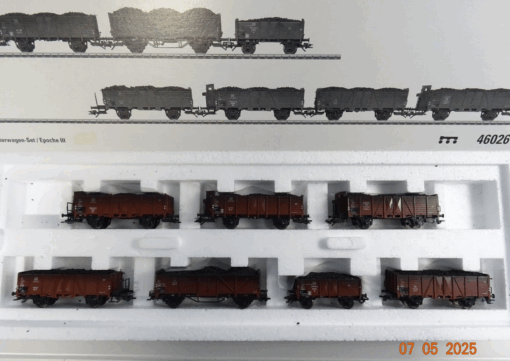 Märklin H0 46026 Güterwagen-Set/ Epoche III der DB in OVP PR7423 – Bild 3