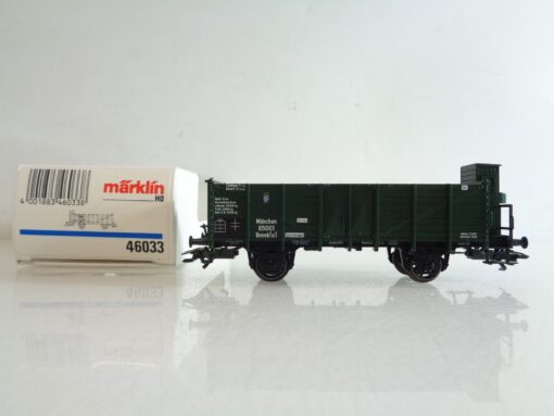 Märklin H0 46033 offener Güterwagen der K.Bay.Sts.B. in OVP BH641 – Bild 3