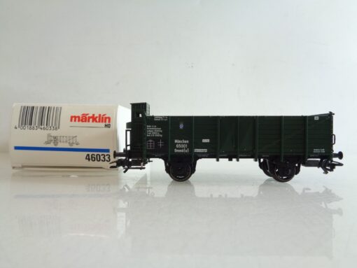 Märklin H0 46033 offener Güterwagen der K.Bay.Sts.B. in OVP BH641