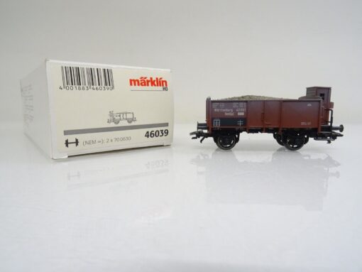 Märklin H0 46039 offener Güterwagen mit Ladung der DB  in OVP PR96 – Bild 3