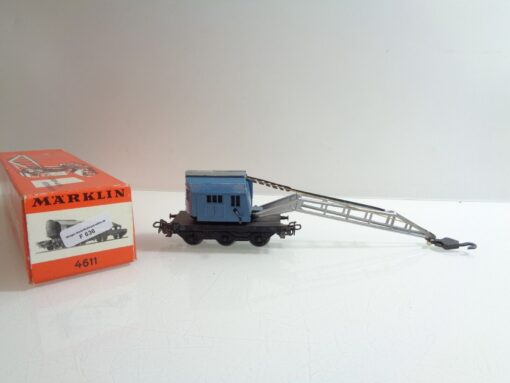 Märklin H0 4611 AC Kranwagen Krupp-Ardelt der DB in OVP F636