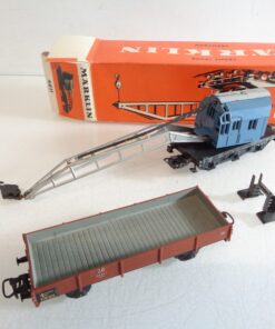 Märklin H0 4611 Kranwagen Krupp Ardelt mit Begleitwagen in OVP RR4098
