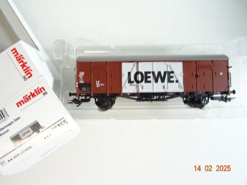 Märklin H0 46155 gedeckter Güterwagen LOEWE der DB in OVP PR5993