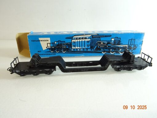 Märklin H0 4617 Tiefladewagen ohne Trafo der DB in OVP RR3859 – Bild 3