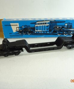 Märklin H0 4617 Tiefladewagen ohne Trafo der DB in OVP RR3859