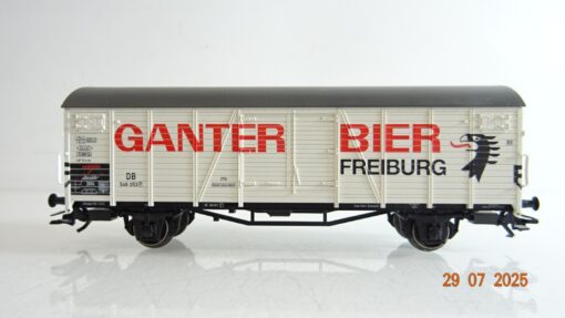 Märklin H0 46201 gedeckter Güterwagen Ganter Bier der DB PR9314 o. – Bild 3