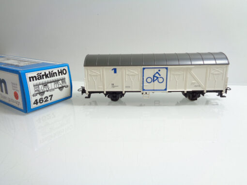 Märklin H0 4627 Gedeckter Güterwagen der DB in OVP1972