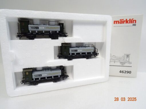 Märklin H0 46290 Wagen-Set Spirituswagen der K.Bay.Sts.B. in OVP LE9742