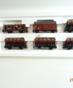 Märklin H0 46350 Muldenwagen-Set 1 Epoche III der DB in OVP PR6763