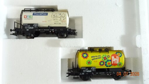 Märklin H0 46427 Kesselwagen-Set Henkel der DB OVP PR8825 – Bild 3