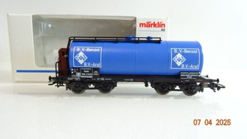 Märklin H0 46512 Kesselwagen B.V.-Benzol der DR in EVP PR6983