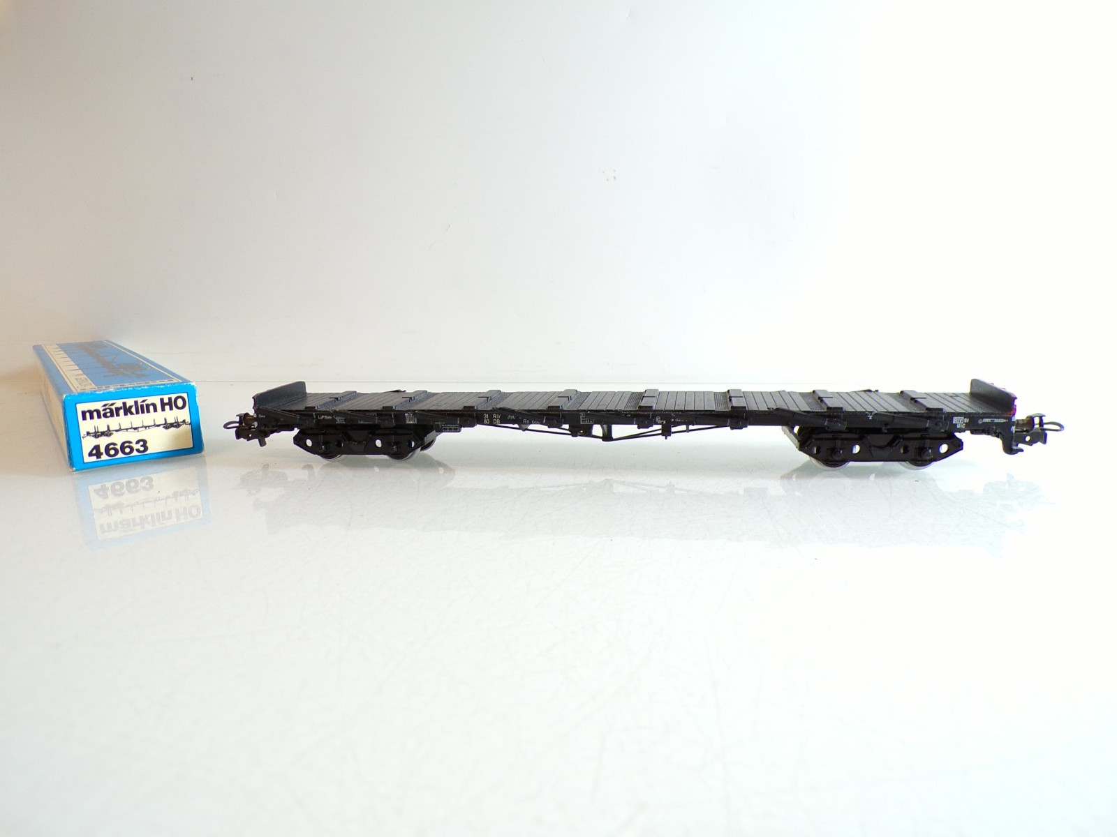 Märklin H0 4663 Klapprungenwagen der DB in OVP BH1503