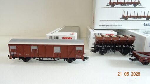 Märklin H0 46662 Güterwagen-Set /Epoche III in OVP PR7842 – Bild 3