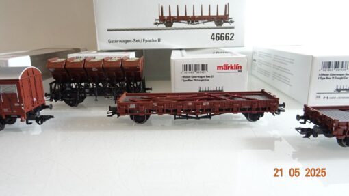 Märklin H0 46662 Güterwagen-Set /Epoche III in OVP PR7842 – Bild 6