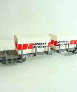 Märklin H0 4668 Containerwagen Möbel Pfister der SBB RR2292 o.