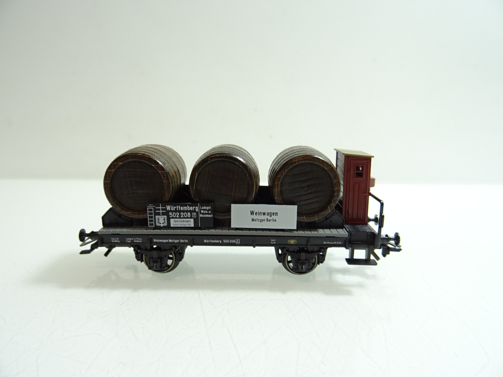 Märklin H0 46743 Weinfasswagen mit Bremserhaus in OVP C1841 – Bild 3