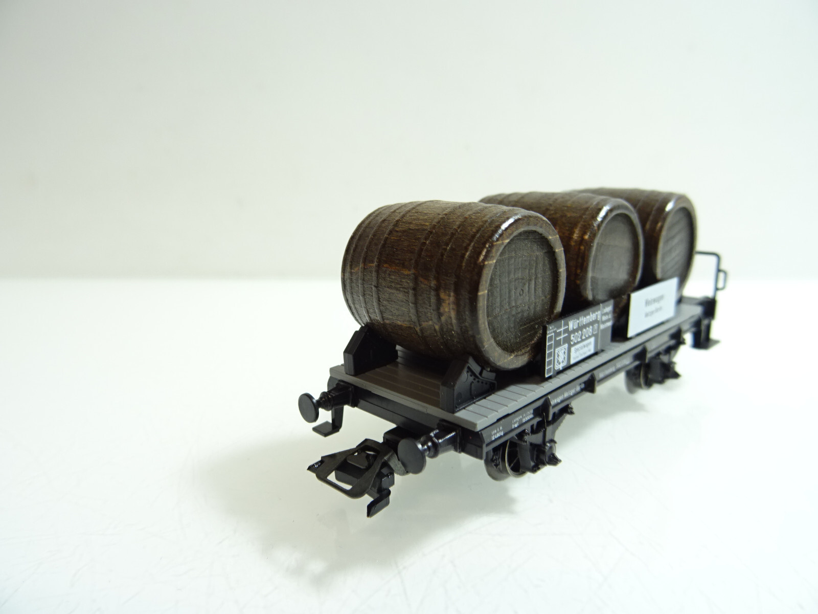 Märklin H0 46743 Weinfasswagen mit Bremserhaus in OVP C1841 – Bild 5