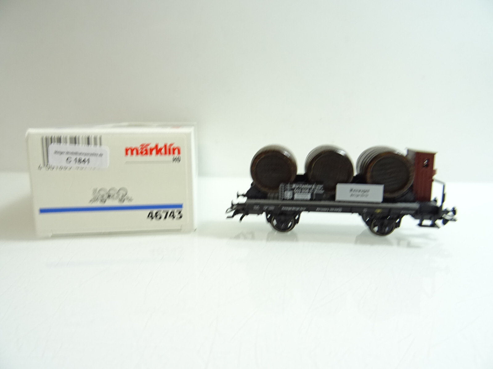 Märklin H0 46743 Weinfasswagen mit Bremserhaus in OVP C1841
