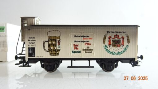 Märklin H0 4680-84 Bierwagen Privatbrauerei Raboldshausen der DR in OVP PR8793 – Bild 3