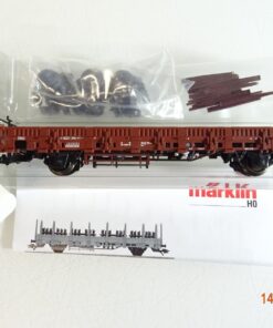 Märklin H0 46938 Rungenwagen Waggonachsen der DB in OVP PR5979