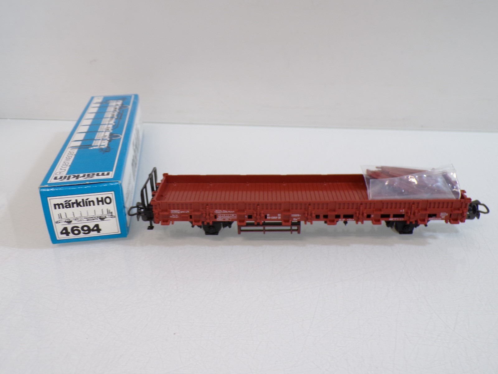 Märklin H0 4694 Rungenwagen der DB in OVP HS119
