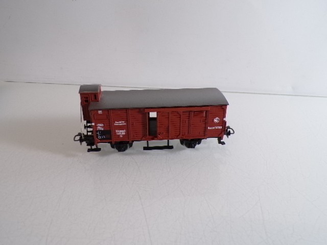 Märklin H0 4695 Gedeckter Güterwagen mit Bremserhaus der DB in OVP HS93 – Bild 3