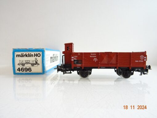 Märklin H0 4696 offener Güterwagen mit Bremserhaus der DR  in OVP PR3955