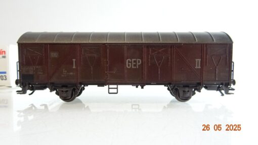 Märklin H0 4703 gedeckter Güterwagen GEP der DB in OVP PR8062 – Bild 3