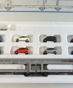 Märklin H0 47122 Doppel-Autotransportwagen mit 8 A-Klasse MB in OVP PR8840