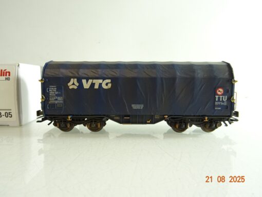 Märklin H0 47203-05 Schiebeplanenwagen VTG  in OVP PR9685 – Bild 3
