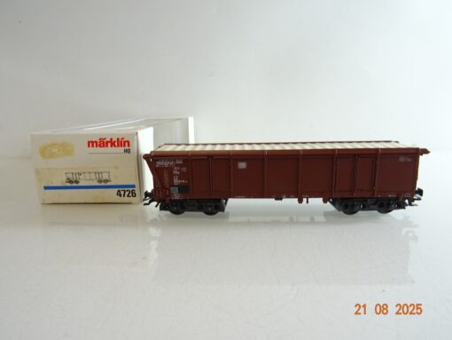 Märklin H0 4726 Rolldachwagen der DB in OVP PR9700