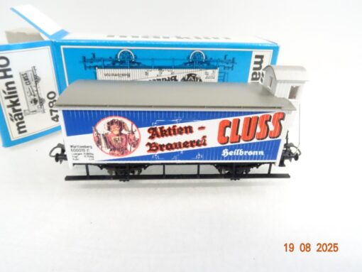 Märklin H0 4780 Bierwagen Aktien-Brauerei Cluss in OVP RR3114 – Bild 3