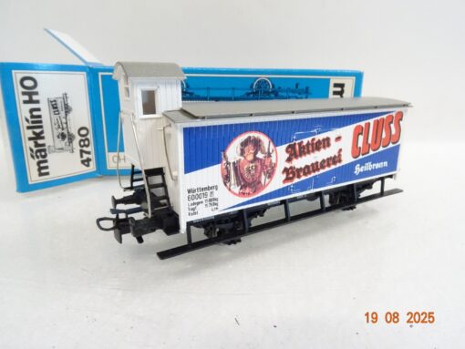 Märklin H0 4780 Bierwagen Aktien-Brauerei Cluss in OVP RR3114