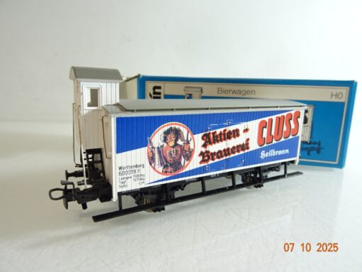 Märklin H0 4780 Bierwagen CLUSSS Brauerei in OVP RR3736