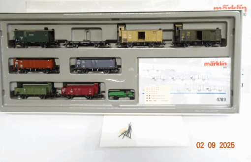 Märklin H0 4789 Wagen-Set 8tlg. Deutscher Staatsbahn Wagenverband in OVP JL2730