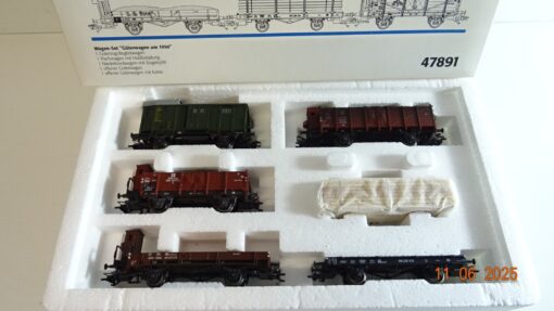 Märklin H0 47891 Wagen-Set Güterwagen um 1950 in OVP PR8354