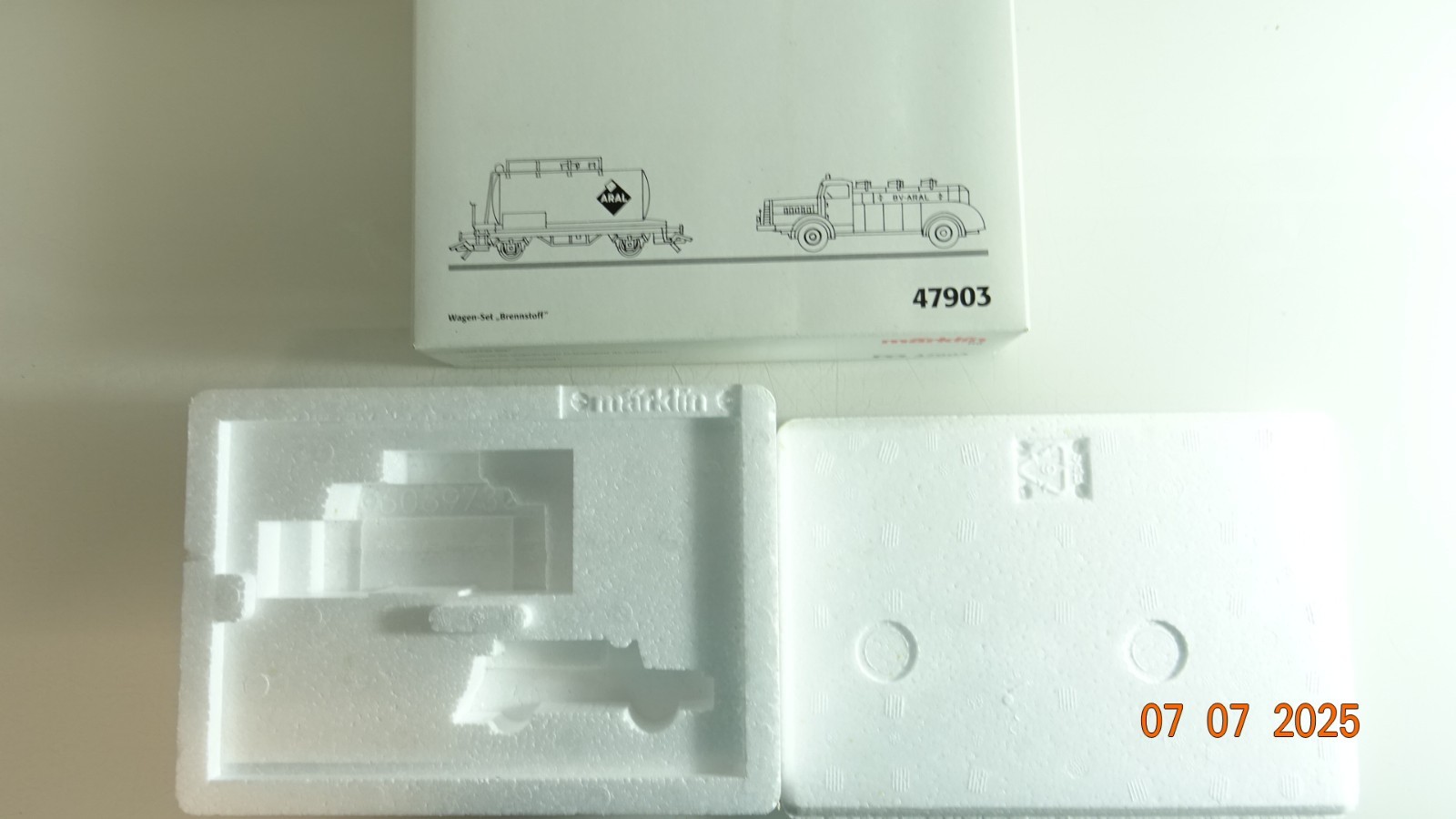 Märklin H0 47903 Wagenset Brennstoff Leerverpackung siehe Foto CK9415 – Bild 3