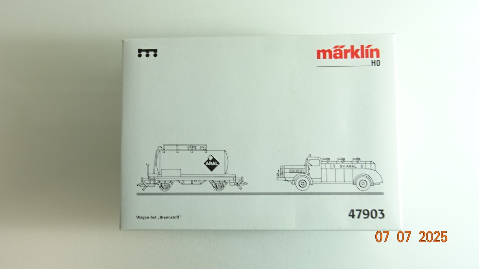 Märklin H0 47903 Wagenset Brennstoff Leerverpackung siehe Foto CK9415