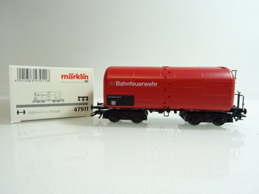 Märklin H0 47911 Löschwasserwagen der Bahnfeuerwehr der DB in OVP PR 1325 – Bild 3