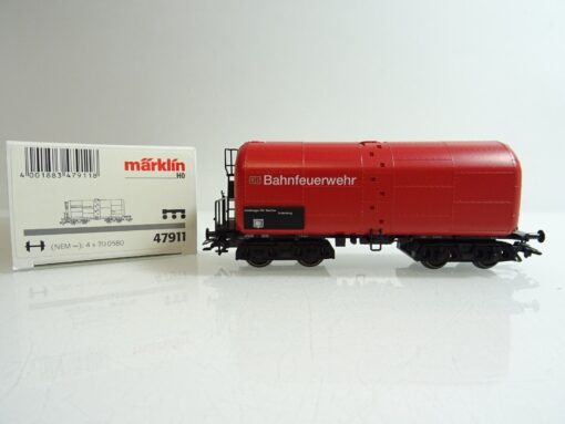 Märklin H0 47911 Löschwasserwagen der Bahnfeuerwehr der DB in OVP PR 1325