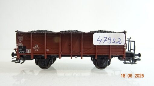 Märklin H0 47952 Hochbordwagen mit Kohleladung der DB PR8525 o.