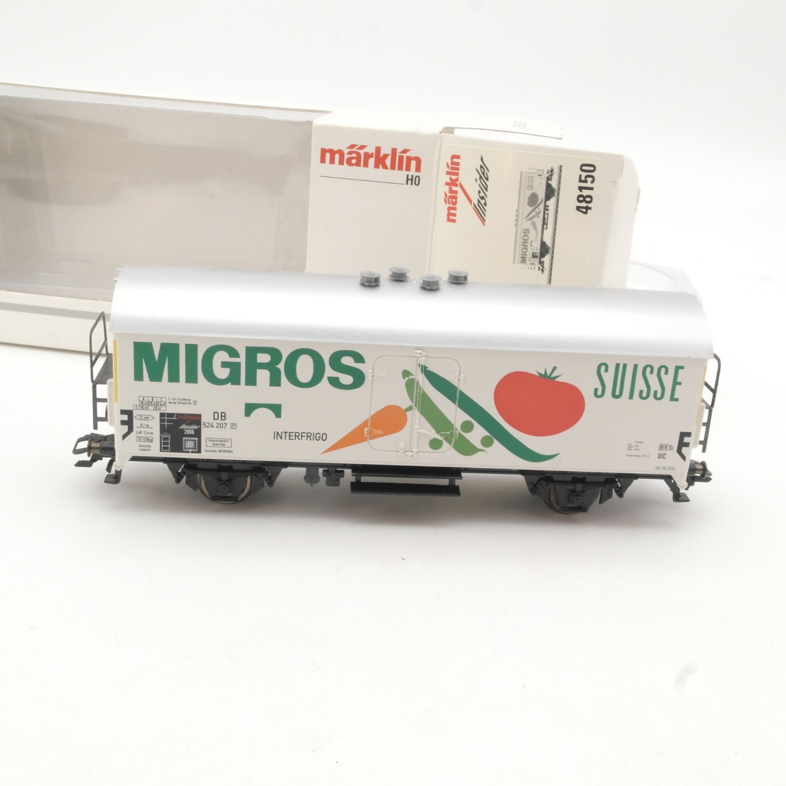 Märklin H0 48150 Insider Jahreswagen 2006 Kühlwagen MIGROS in OVP RR5522 – Bild 3