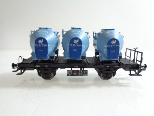 Märklin H0 48158 AC Jahreswagen 2008 Behältertragwagen Knorr in OVP F910 – Bild 3