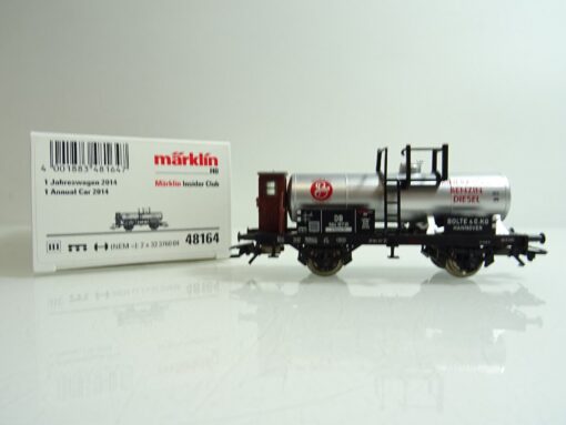 Märklin H0 48164 Kesselwagen mit Bremserhaus Mineralöle der DB in OVP PR 1348
